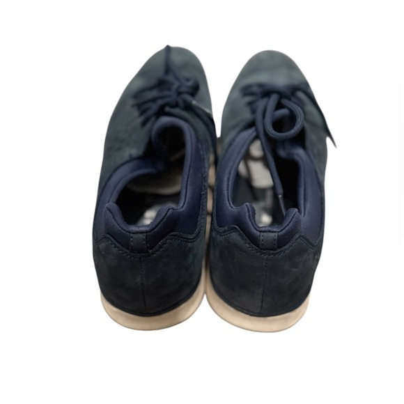 Timberland Bradstreet Sensorflex Navy Blue Leather lace up Oxford Sneakers sz 10 - Picture 3 of 7